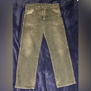 WRANGLER GRAY/BLACK BOOT PANTS